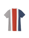 REGULAR FIT POLO COLLAR STRIPED T-SHIRT