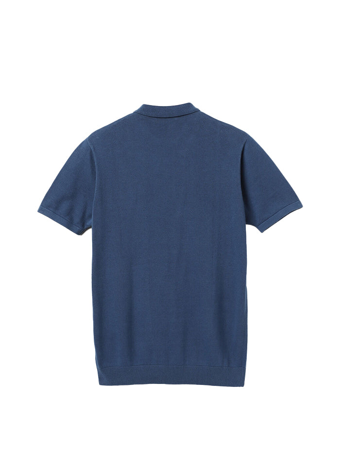 REGULAR FIT POLO COLLAR PRINTED T-SHIRT