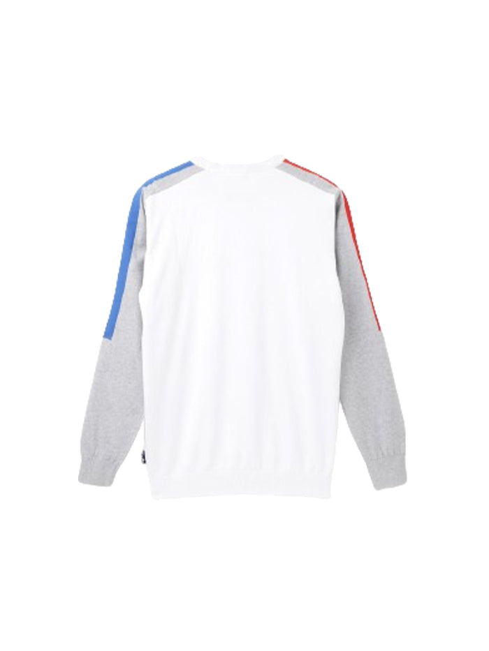 REGULAR FIT ROUND NECK GRAPHIC SWEATER