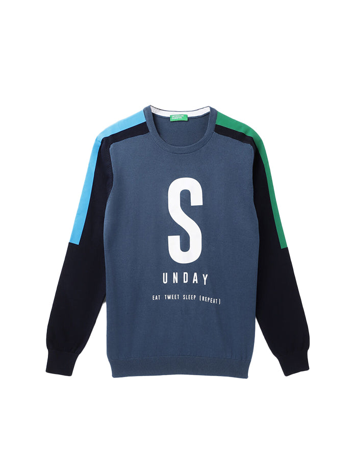 REGULAR FIT ROUND NECK SWEATER