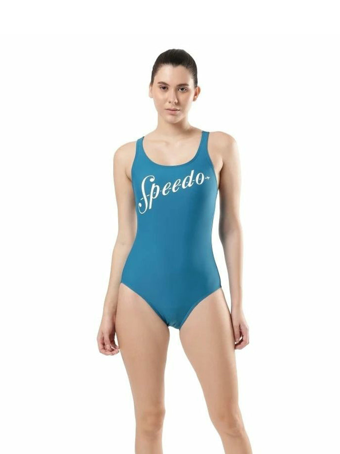 Speedo Adult Female Heritage Logo RacerBack Swimwears - 8FS709P066