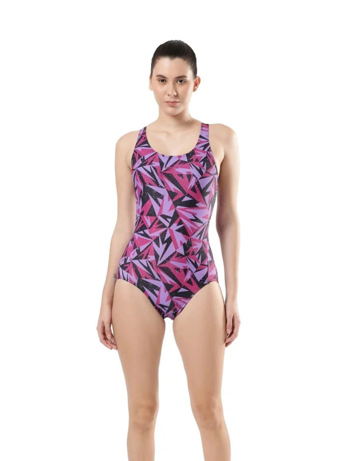 Speedo Adult Female Boom Allover Racerback Swimsuit - 8FS81814441