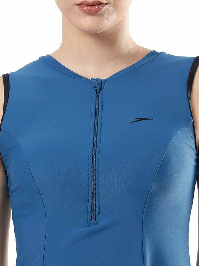 Speedo Adult Female Closedback Swim Dress Essential With Boyleg - 8FS878P035