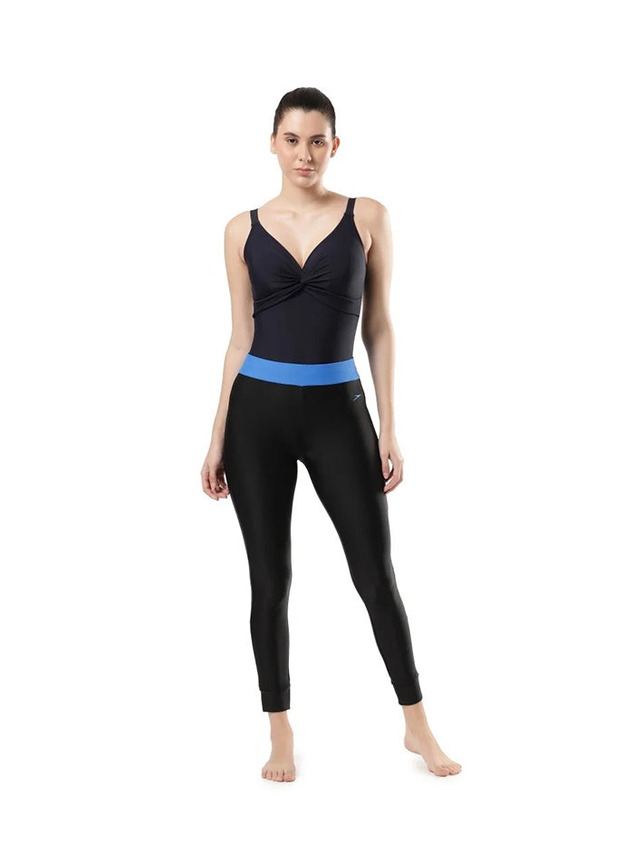 Speedo Adult Female Solid Contrast Legging - 8PSF06P060