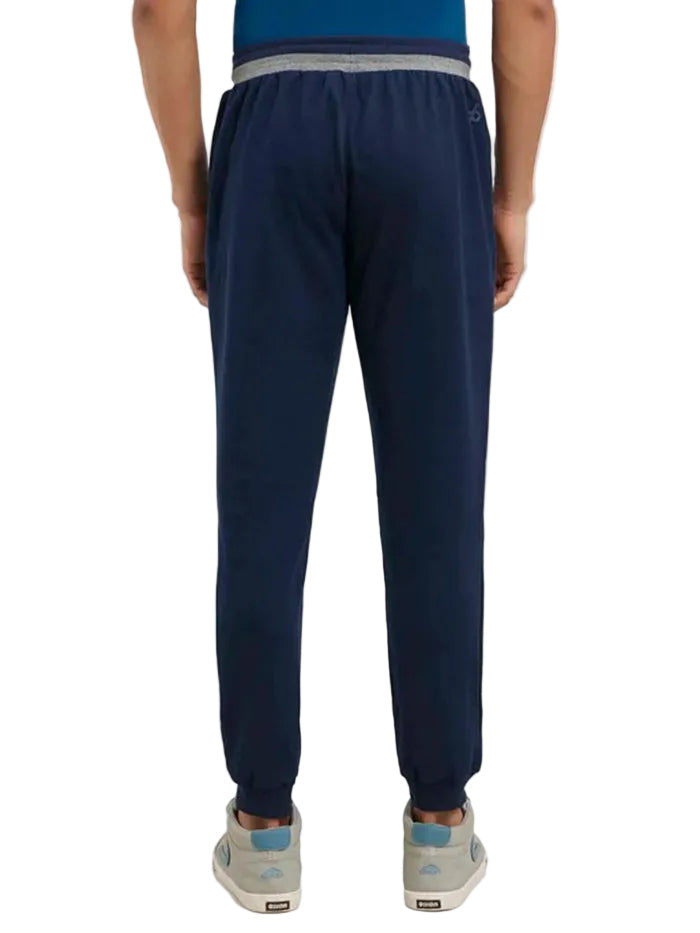 Super Combed Cotton Rich Pique Slim Fit Jogger - Navy
