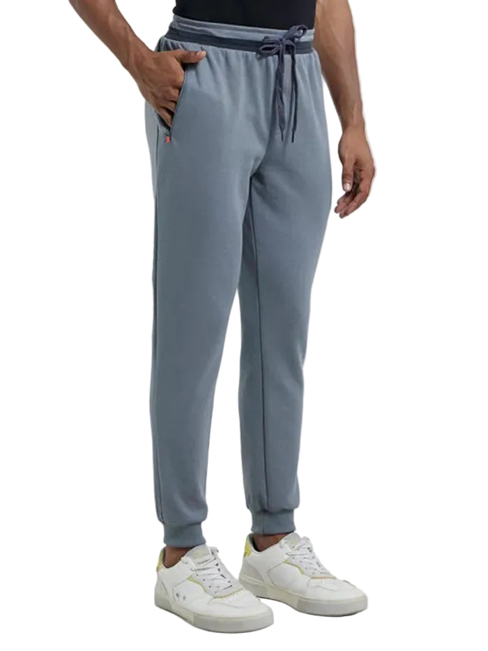 Super Combed Cotton Rich Pique Slim Fit Jogger - Performance Grey