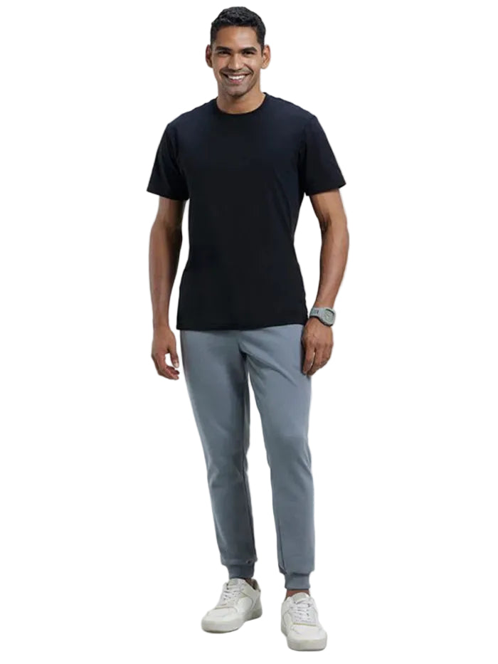 Super Combed Cotton Rich Pique Slim Fit Jogger - Performance Grey