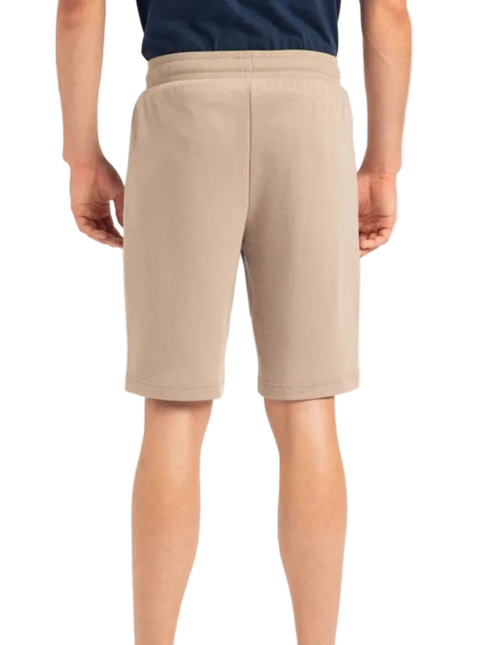 Super Combed Cotton Rich Straight Fit Shorts with Zipper Pockets - Desert Taupe