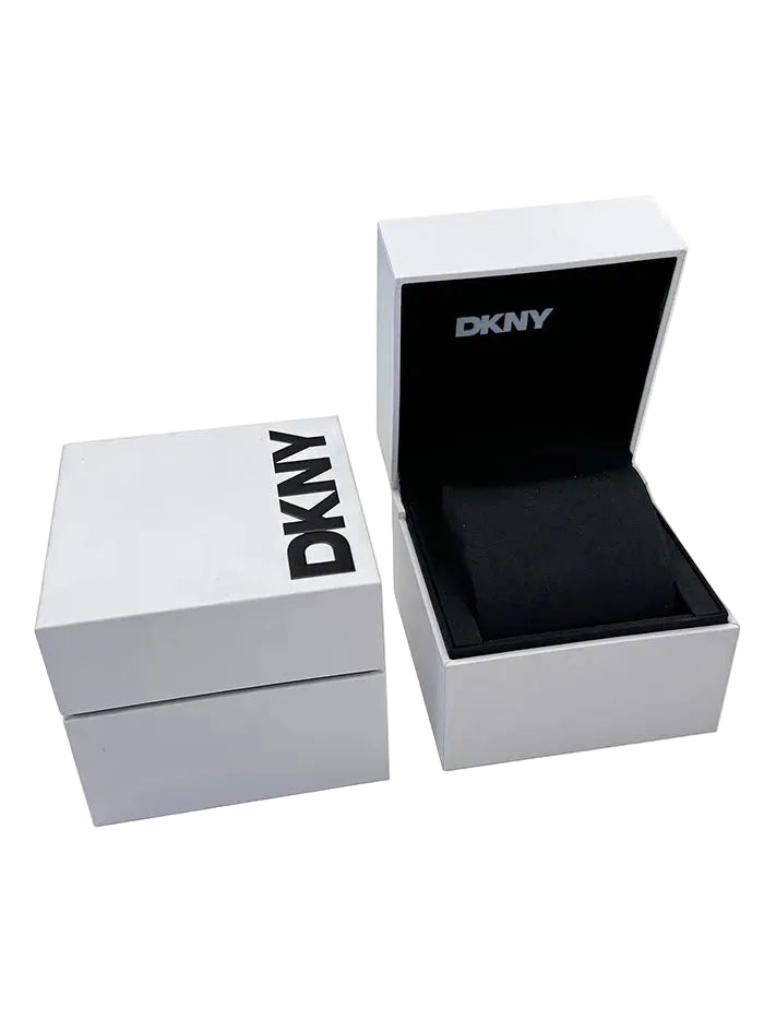 DKNY DK1L090L0025 LADIES WHITE LEATHER WATCH