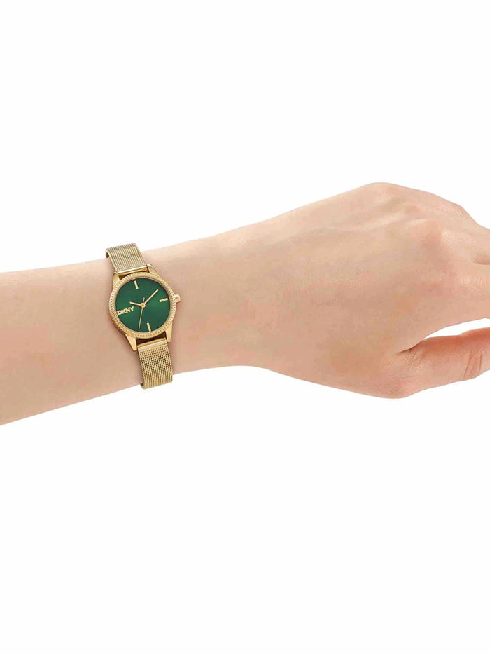 DKNY DK1L113M0075 LADIES DARK GREEN WATCH