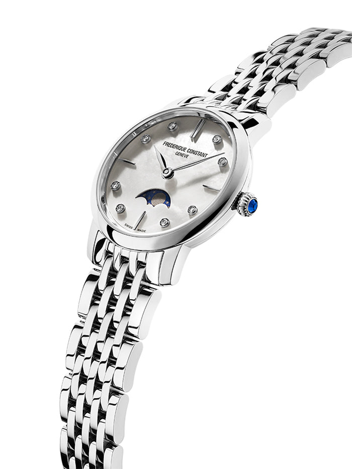 FREDERIQUE CONSTANT CLASSICS SLIMLINE LADIES MOONPHASE