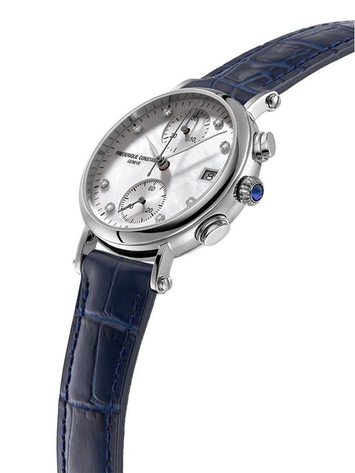 FREDERIQUE CONSTANT CLASSICS CHRONOGRAPH LADIES QUARTZ WATCH