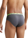 Men&#39;s Super Combed Cotton Solid Asphalt Brief