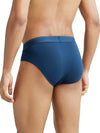 Men&#39;s Tencel Micro Modal Cotton Elastane Stretch Solid Petrol Brief