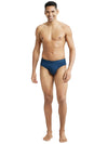 Men&#39;s Tencel Micro Modal Cotton Elastane Stretch Solid Petrol Brief