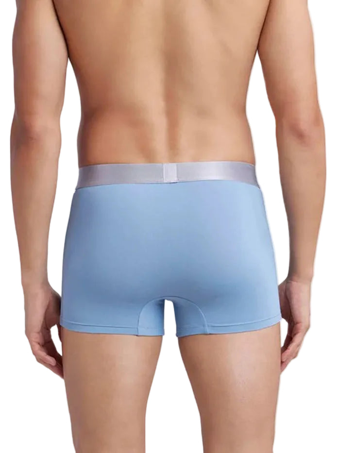 Men's Tactel Microfiber Elastane Stretch Blue Shadow Trunk
