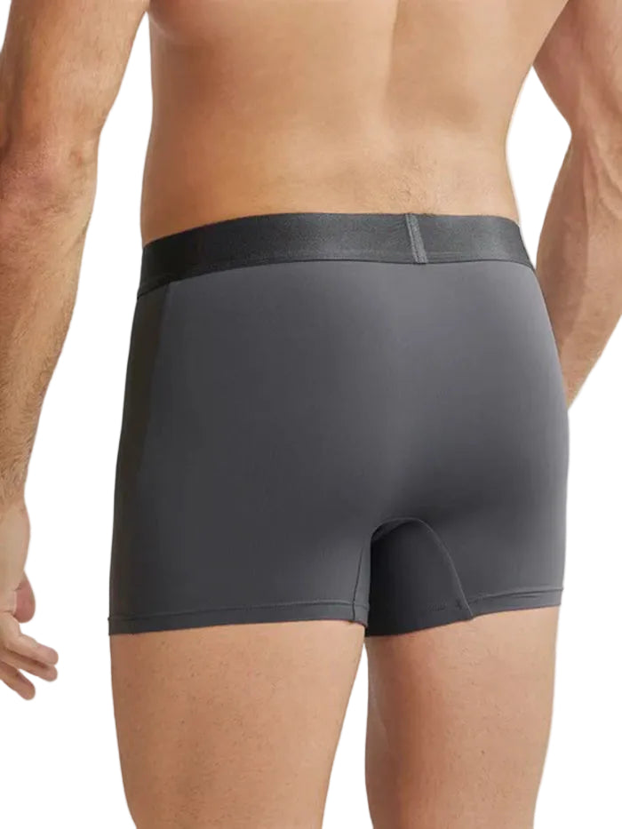 Men's Tactel Microfiber Elastane Stretch Ebony Trunk