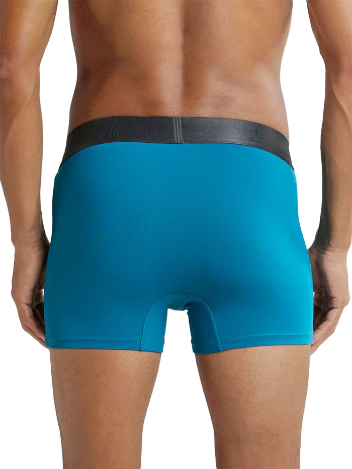 Men&#39;s Tactel Microfiber Elastane Stretch Solid Ocean Depth Trunk