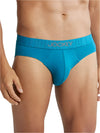 Men&#39;s Supima Cotton Elastane Stretch Solid Ocean Depth Brief