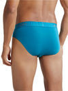 Men&#39;s Supima Cotton Elastane Stretch Solid Ocean Depth Brief