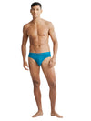 Men&#39;s Supima Cotton Elastane Stretch Solid Ocean Depth Brief