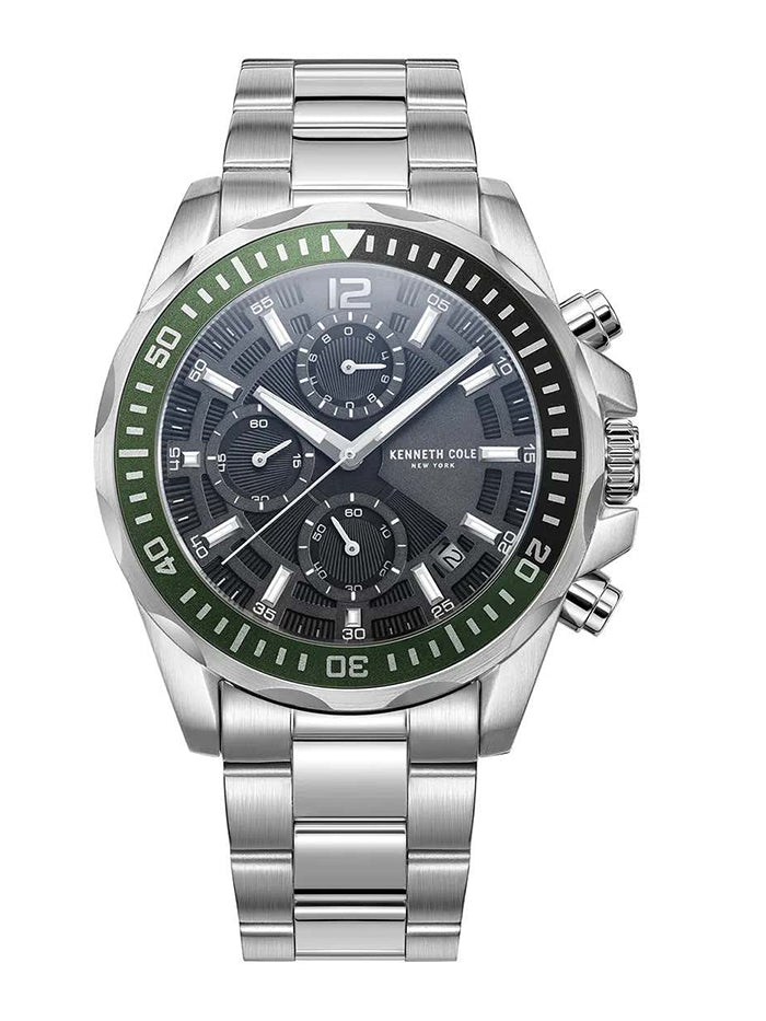 Kenneth Cole Mens Fashion Stainless Steel Quartz Watch