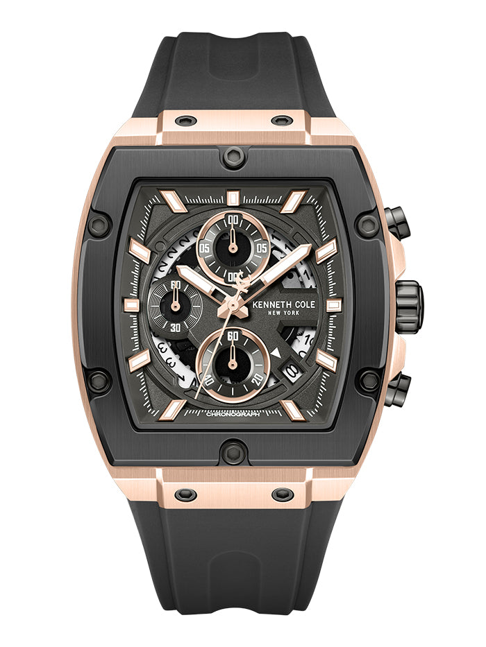 Kenneth Cole Chronograph Quartz Black Dial Men's Watch