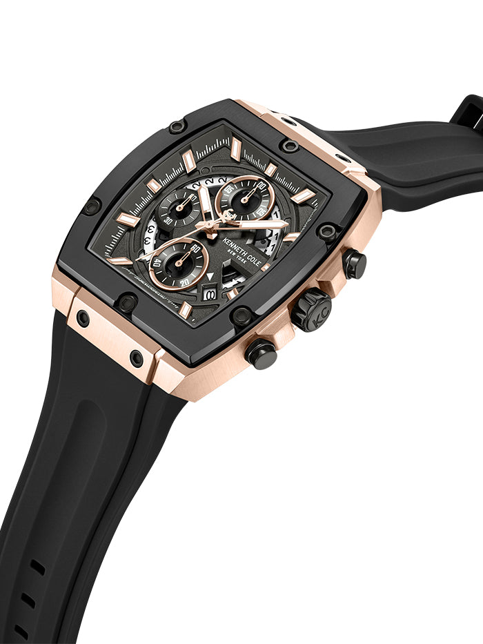 Kenneth Cole Chronograph Quartz Black Dial Men's Watch