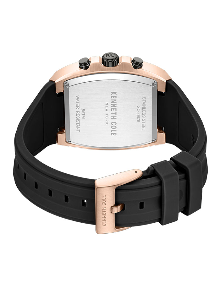 Kenneth Cole Chronograph Quartz Black Dial Men's Watch