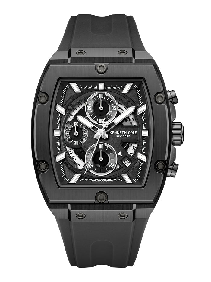 Kenneth Cole Chronograph Quartz Men's Black Watch