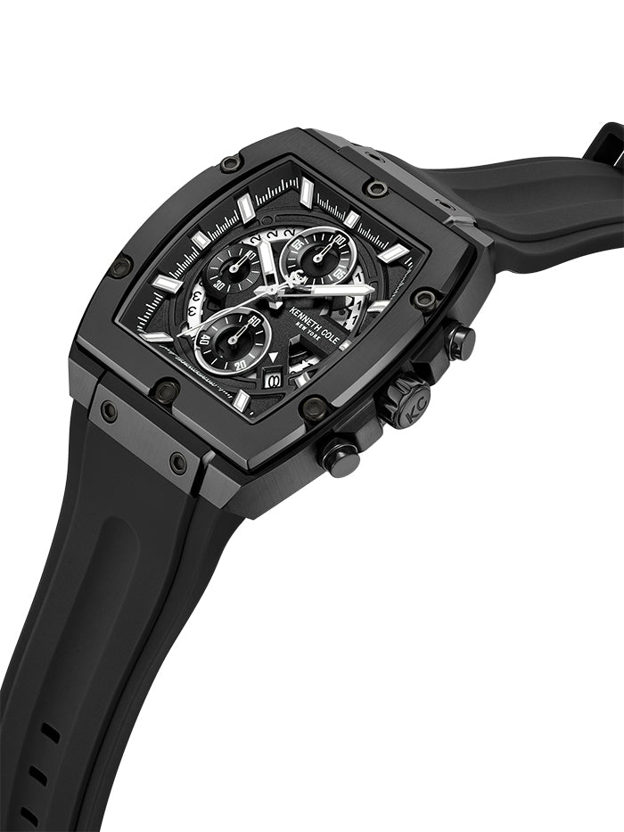 Kenneth Cole Chronograph Quartz Men's Black Watch