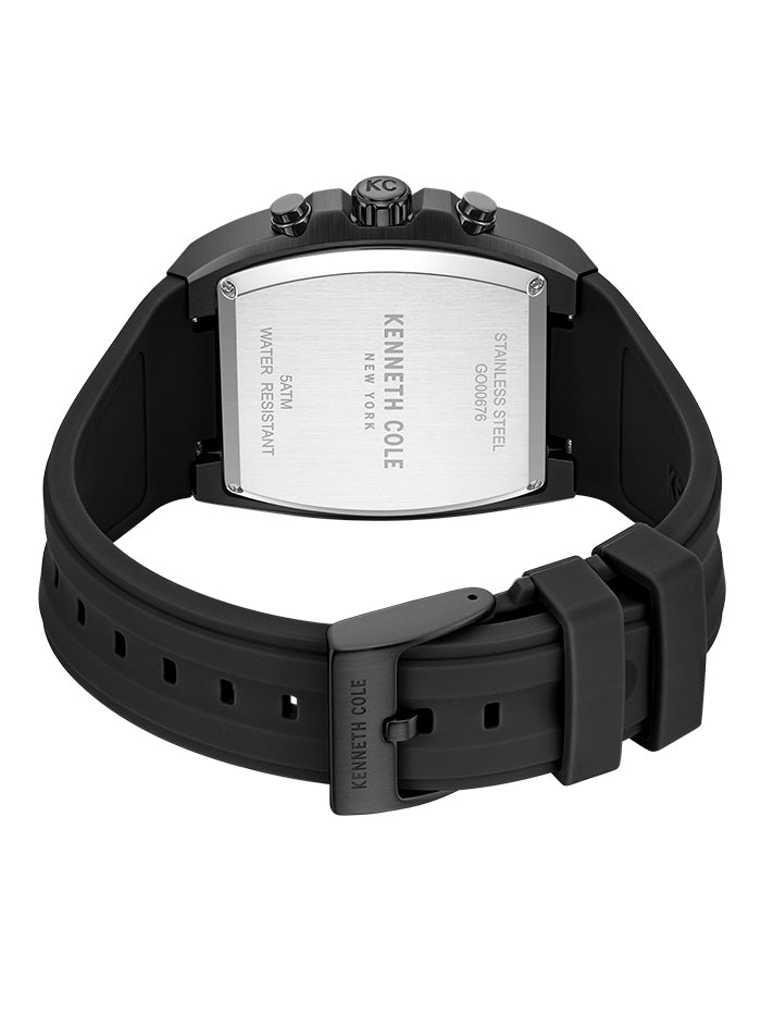 Kenneth Cole Chronograph Quartz Men's Black Watch