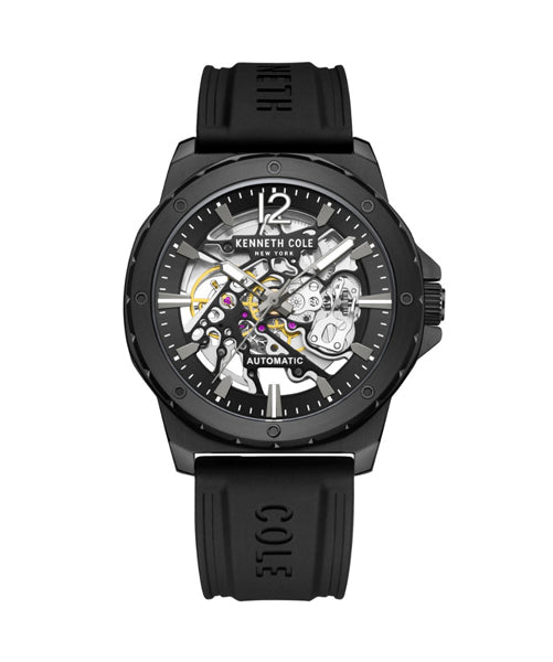 Kenneth cole men's skeleton watch hot sale