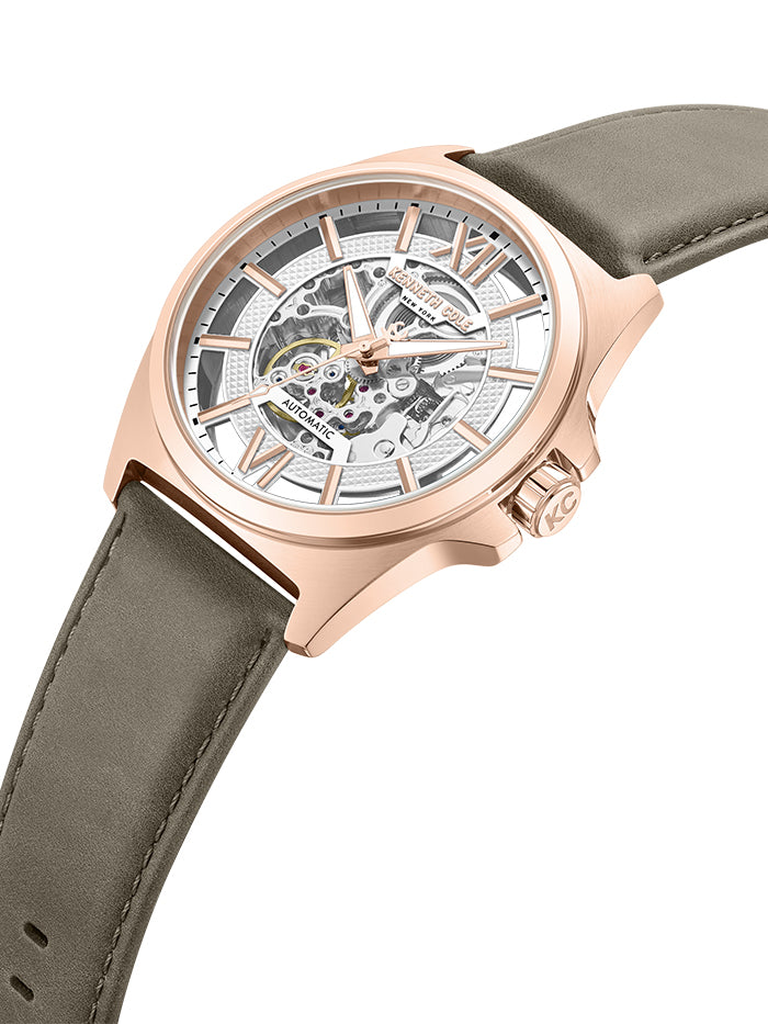 Kenneth Cole Automatic Skeleton Watch