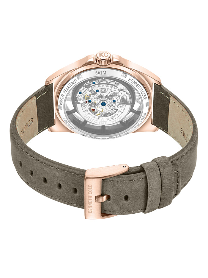 Kenneth Cole Automatic Skeleton Watch