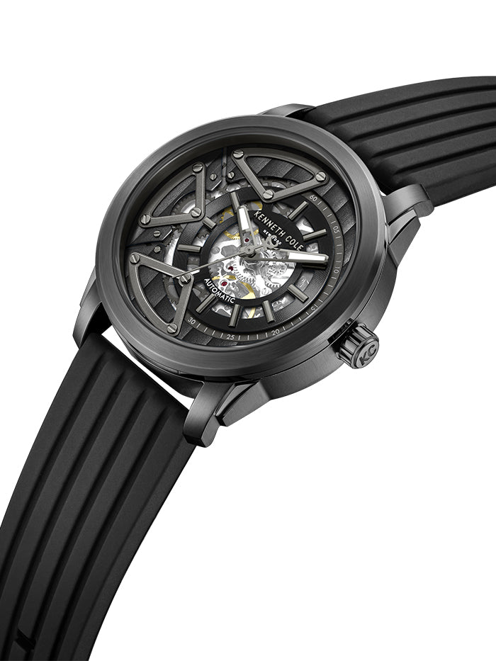 Kenneth Cole Automatic Black Dial Men's Watch