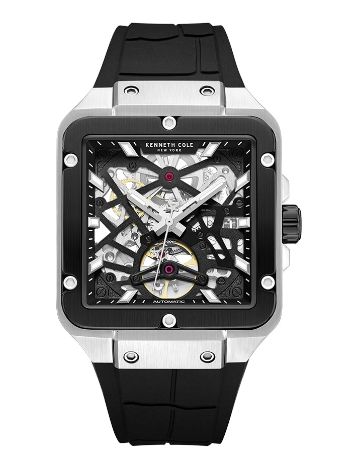 Kenneth Cole Automatic Silicone Watch