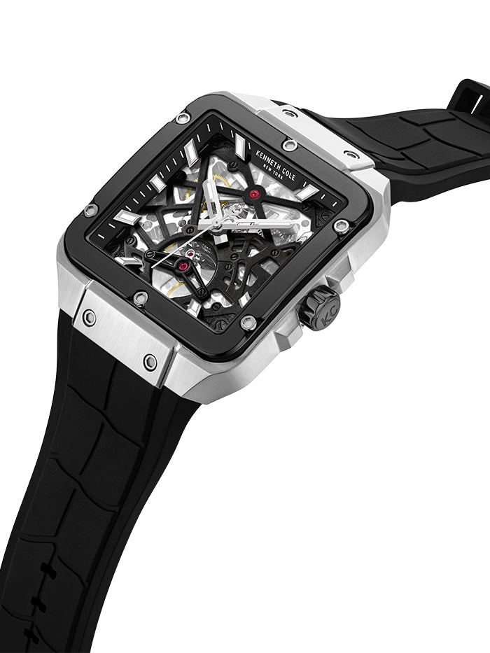 Kenneth Cole Automatic Silicone Watch