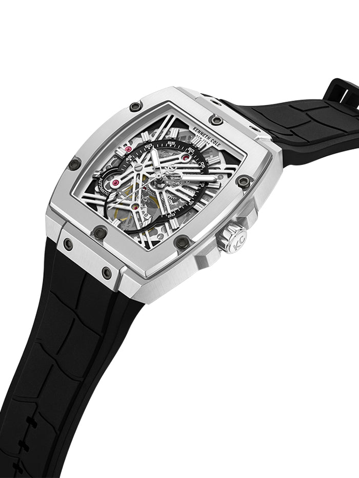 Kenneth Cole Men's Automatic Silicone Watch