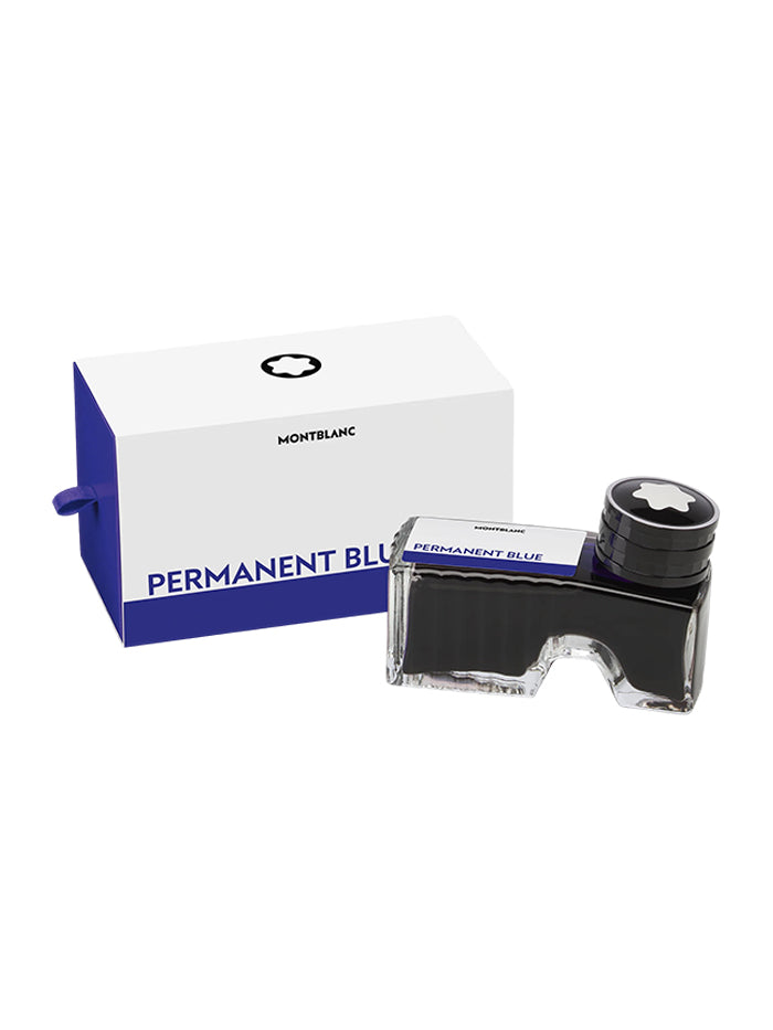 INK BOTTLE, PERMANENT BLUE, 60 ML, DIN ISO 14145-2