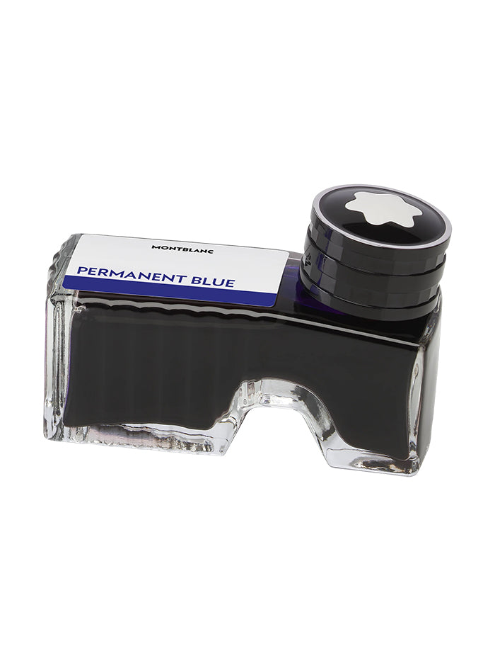 INK BOTTLE, PERMANENT BLUE, 60 ML, DIN ISO 14145-2