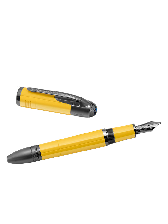 GREAT CHARACTERS ENZO FERRARI SPECIAL EDITION GIALLO MODENA FOUNTAIN PEN