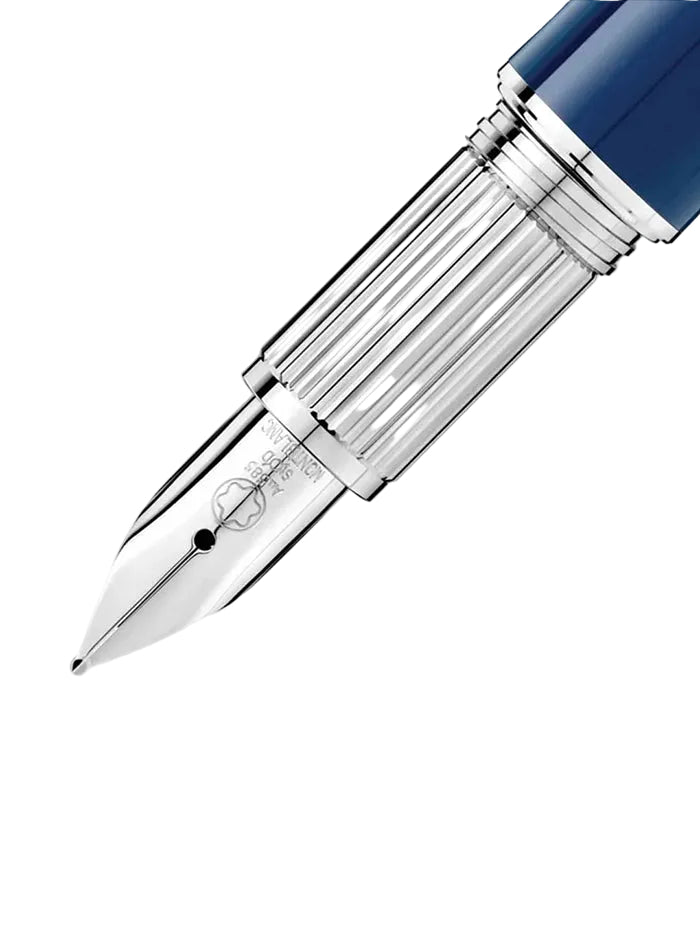 STARWALKER BLUE PLANET PRECIOUS RESIN FOUNTAIN PEN
