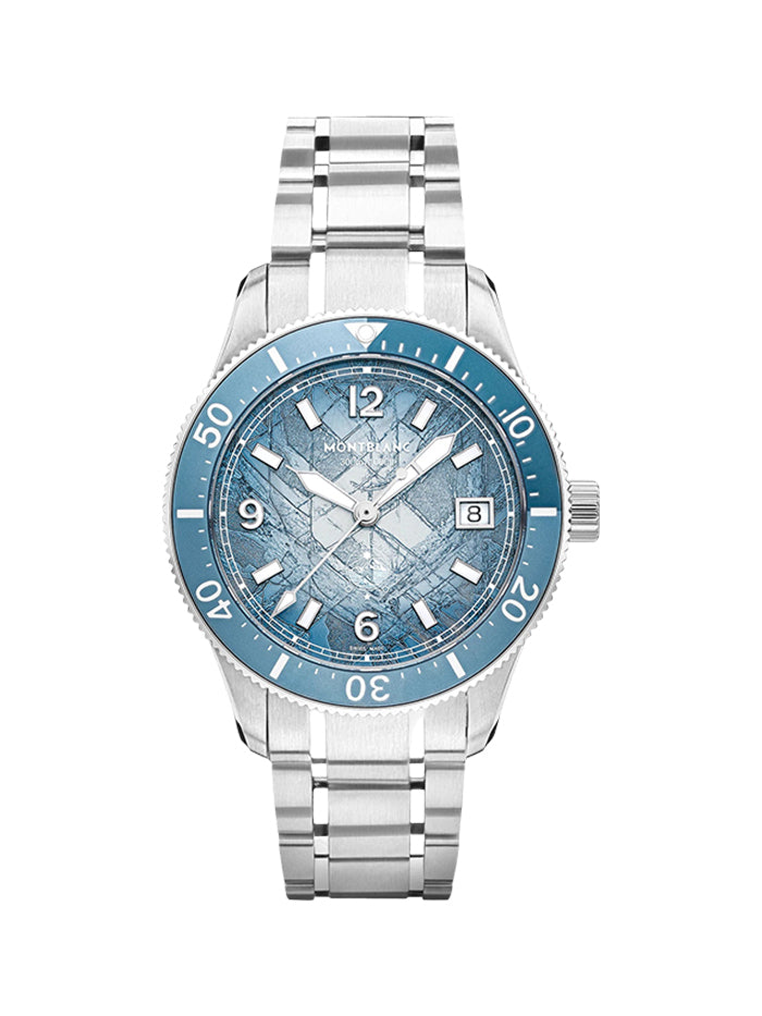 MONTBLANC ICED SEA AUTOMATIC DATE 0 OXYGEN