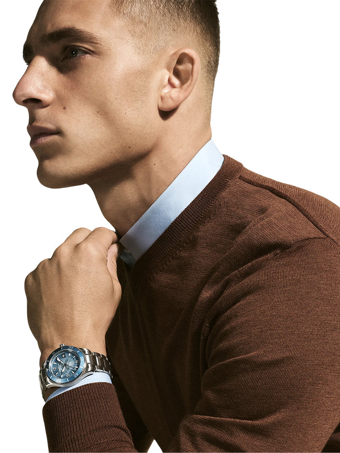 MONTBLANC ICED SEA AUTOMATIC DATE 0 OXYGEN