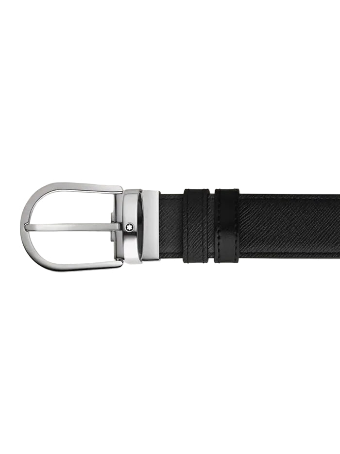 HORSESHOE SARTORIAL LEATHER 35 MM REVERSIBLE BELT