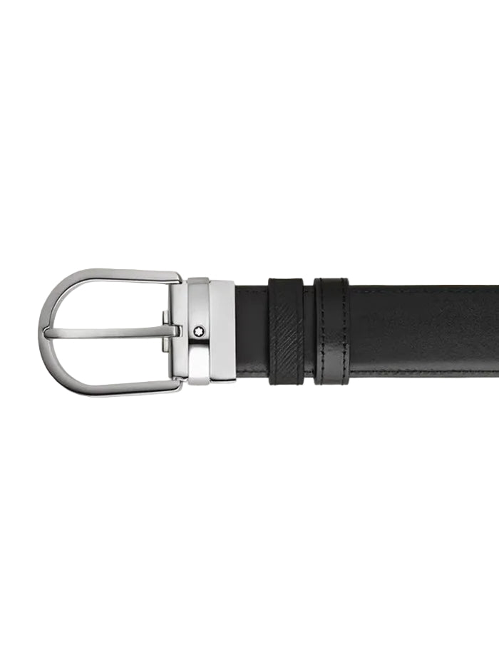 HORSESHOE SARTORIAL LEATHER 35 MM REVERSIBLE BELT
