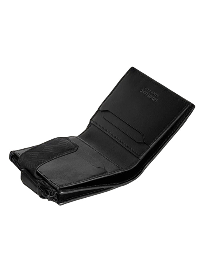 MONTBLANC EXTREME 3.0 MINI WALLET 6CC BLACK/CASSIS