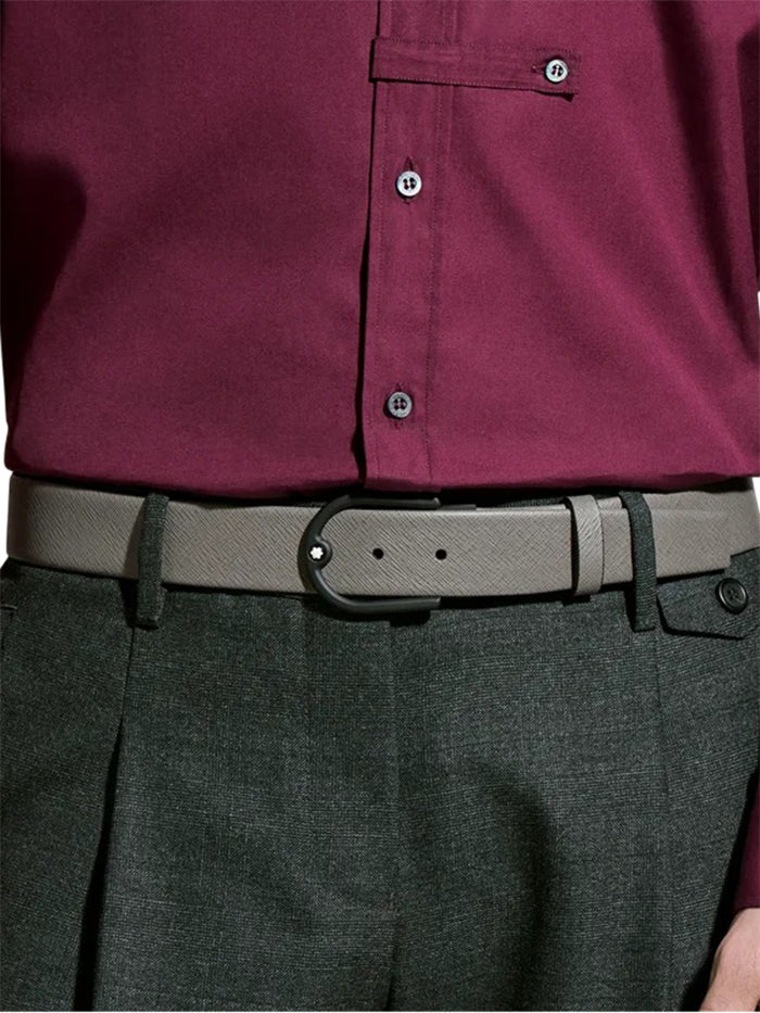 CASSIS/BLACK 35 MM REVERSIBLE LEATHER BELT (Copy)