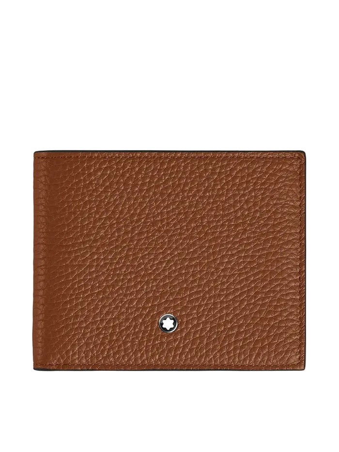 MONTBLANC GRAIN LEATHER WALLET 8CC